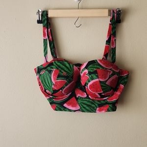 🎃Fall Sale🎃 Top Only!!! Torrid size 1 Watermelon Bikini Top